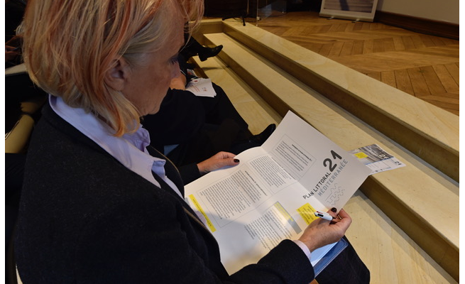 Rencontre territoriale à la Maison régionale de la mer, à Sète dans l'Hérault, le 21 novembre © Antoine Darnaud