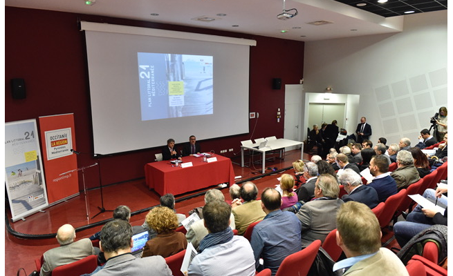 Dans les Pyrénées-Orientales, les acteurs du territoire se sont réunis à Canet-en-Roussillon le 29 novembre 2016 © Antoine Darnaud