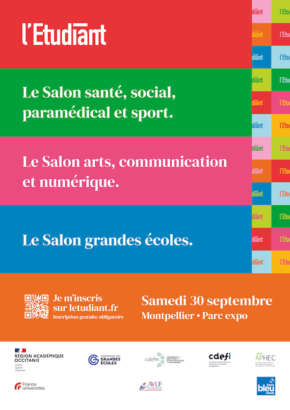 Salons de l’Étudiant Montpellier 2023 Samedi 30 septembre 2023