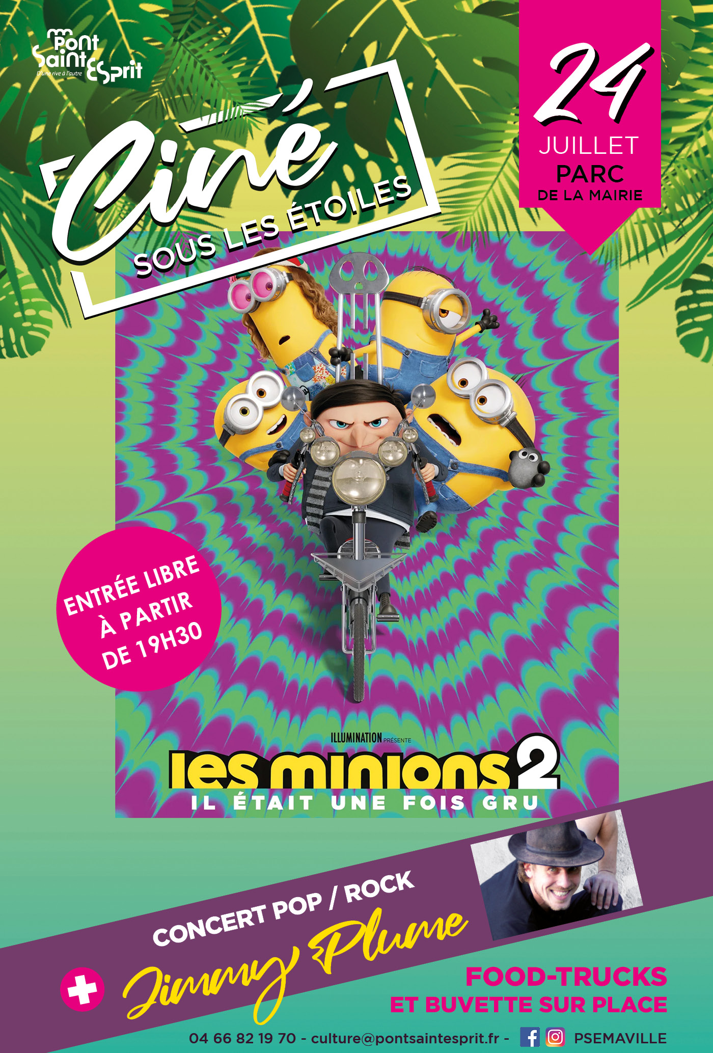 Les Guinguettes De L'été - Ciné Sous Les étoiles - Les Minions 2 ...