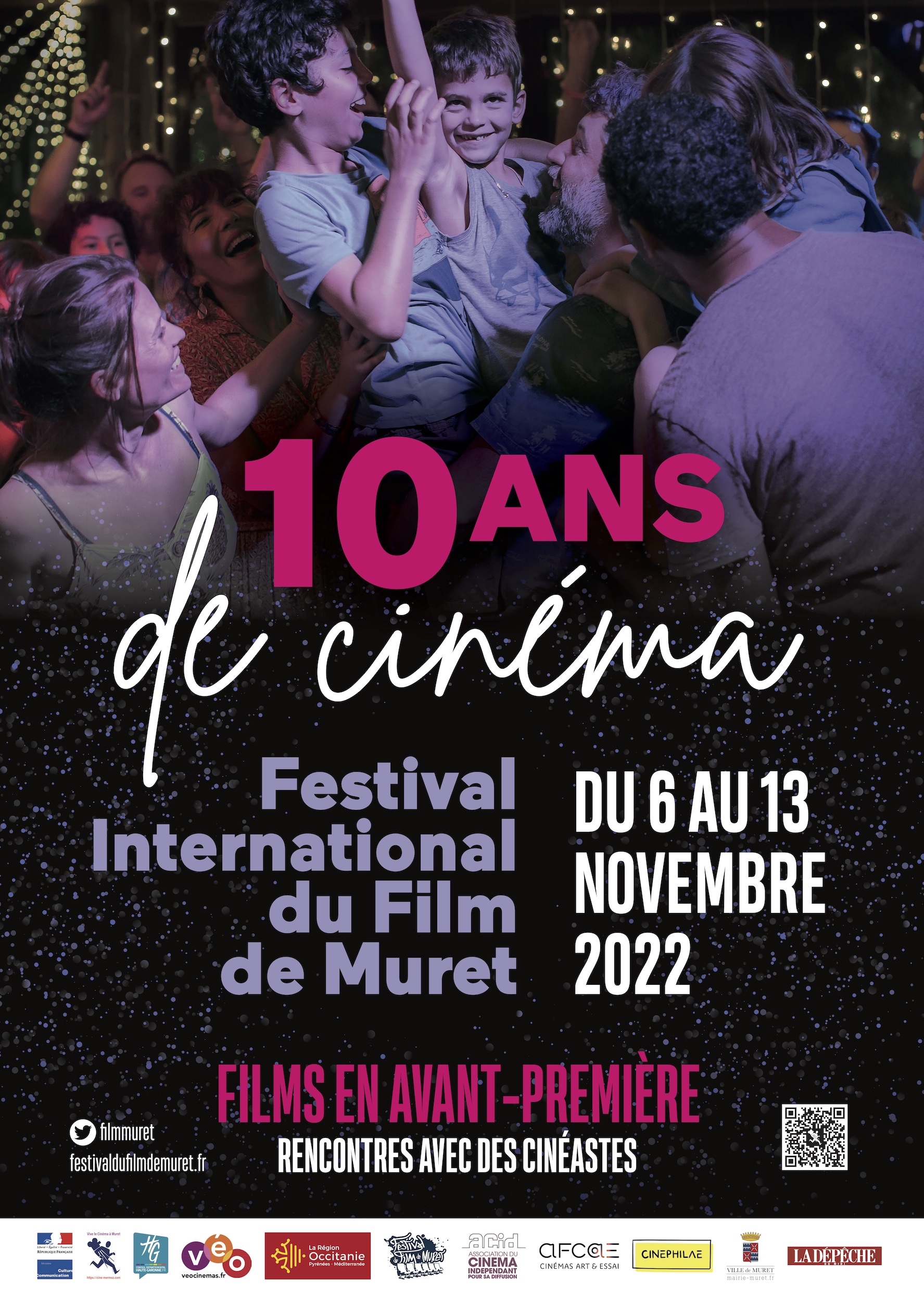 Festival International du Film de Muret 2022 - Du 6 au 13 novembre 2022 -  Région Occitanie / Pyrénées-Méditerranée