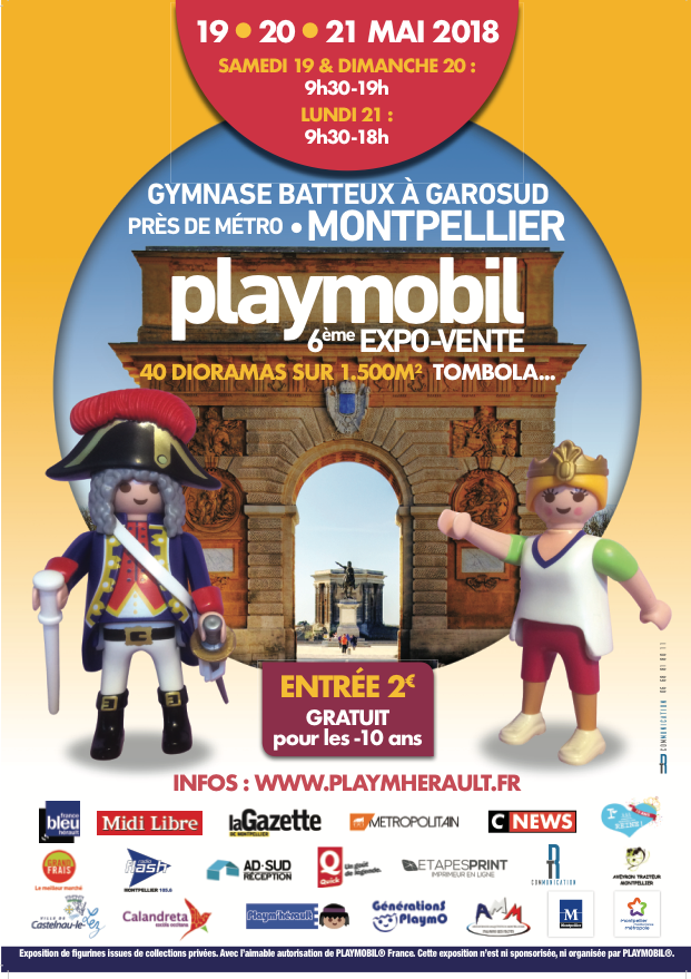 EXPOSITION PLAYMOBIL - ville playmobil romain - film playmobil