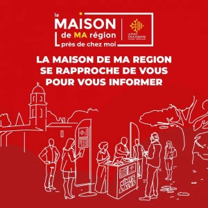 Affiche L'équipe de la Maison de Ma Région Nîmes & Alès se déplace à l'Espace Diderot de Nîmes