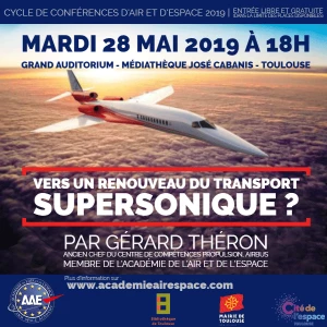 Affiche Vers un renouveau du transport supersonique ?
