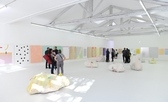 L'ianuguration des nouveaux espaces marque le lancement de nouveaux accrochages. Les oeuvres de Bruno Peinado seront exposées jusqu'en octobre 2016. © Laurent Boutonnet