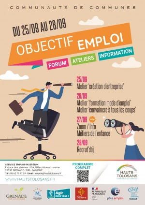 Affiche Objectif emploi