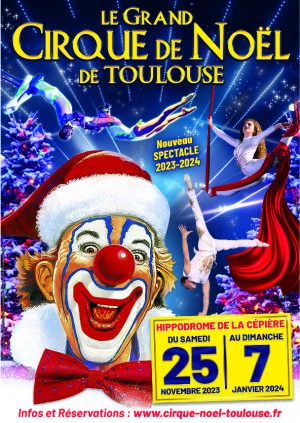 Affiche Cirque de Noël de Toulouse