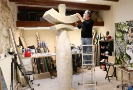 l'Atelier Narbero - <p>Sculpture en cours</p> - narbero
