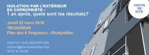 Affiche Isolation par l'extérieur en copropriété : 1 an après, quels sont les résultats ?