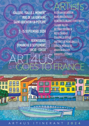 Affiche Art4us goes to France