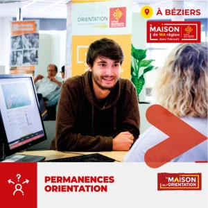 Affiche Nos prochaines Permanences Orientation gratuites 