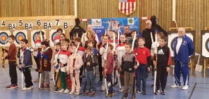 Affiche Tournoi fédéral de tir à l'arc pour les U11 et les débutants U13