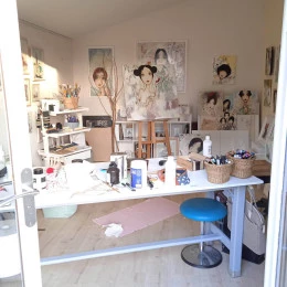 atelier Armandine JS - <p>photo vue sur l'atelier</p> - moi même
