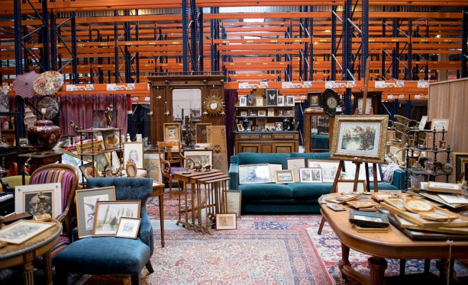 Stockage du matériel et de la déco