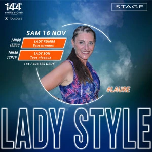 Affiche Stage de Lady Style