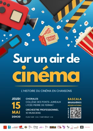 Affiche Sur un air de cinéma