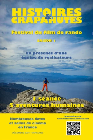 Affiche Festival du film de rando HISTOIRES & CRAPAHUTES saison 1