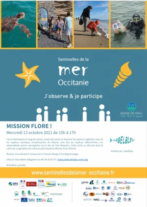 Affiche Mission Flore littoral