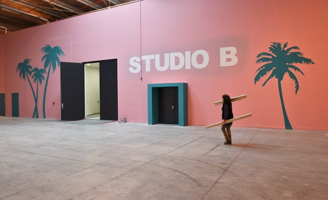 Dans les studios à Vendargues