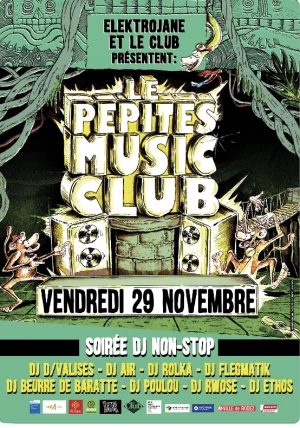 Affiche Le Pépites Music Club