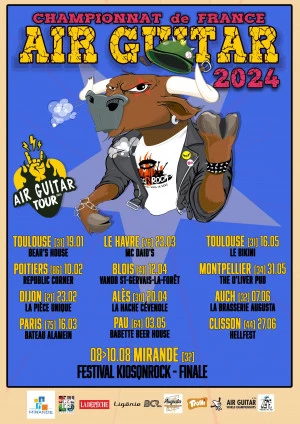 Affiche Festival Kiosq'NRock 2024