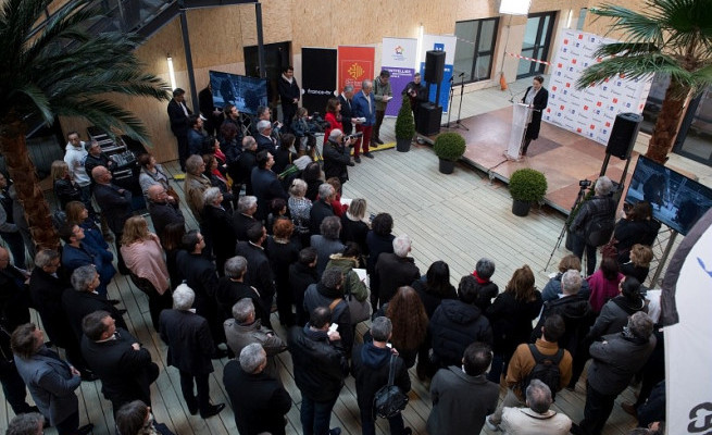 Inauguration des studios en mars 2018
