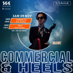 Affiche Stage de Commercial et de Heels