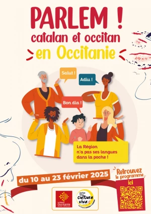 Affiche L'Occitan en lumière ! A l'occasion de la quinzaine des langues régionales en Occitanie