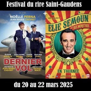 Affiche Festival du Rire - Saint-Gaudens 2025