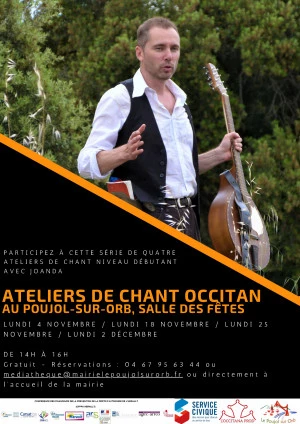 Affiche Joanda fait chanter l'Occitanie !