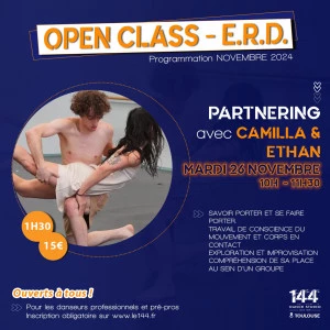 Affiche Open Class Partnering