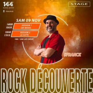 Affiche Stage Rock Découverte