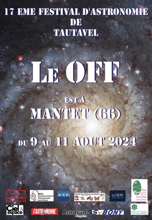 Affiche Festival Off d'Astronomie de Mantet