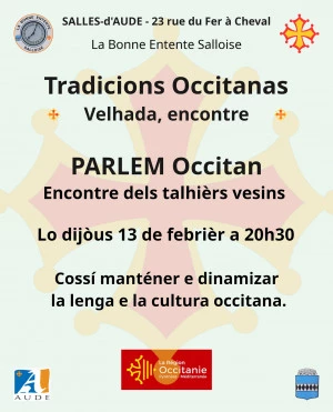 Affiche VELHADA "PARLEM OCCITAN"