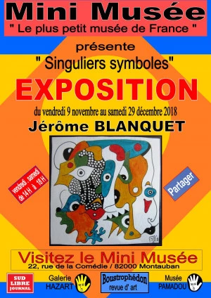 Affiche Expo "Singuliers symboles"